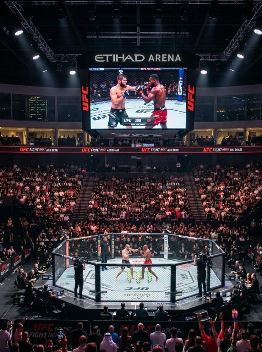 UFC Events in UAE — event IT infrastructure by IP Care