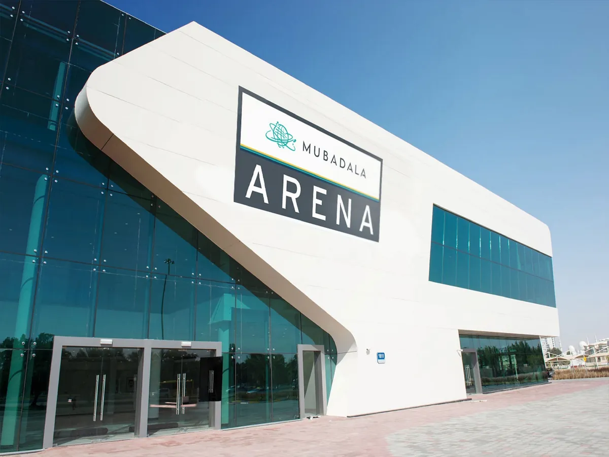 Mubadala Arena, Abu Dhabi — the sports venue IP Care delivered structured cabling and network infrastructure for
