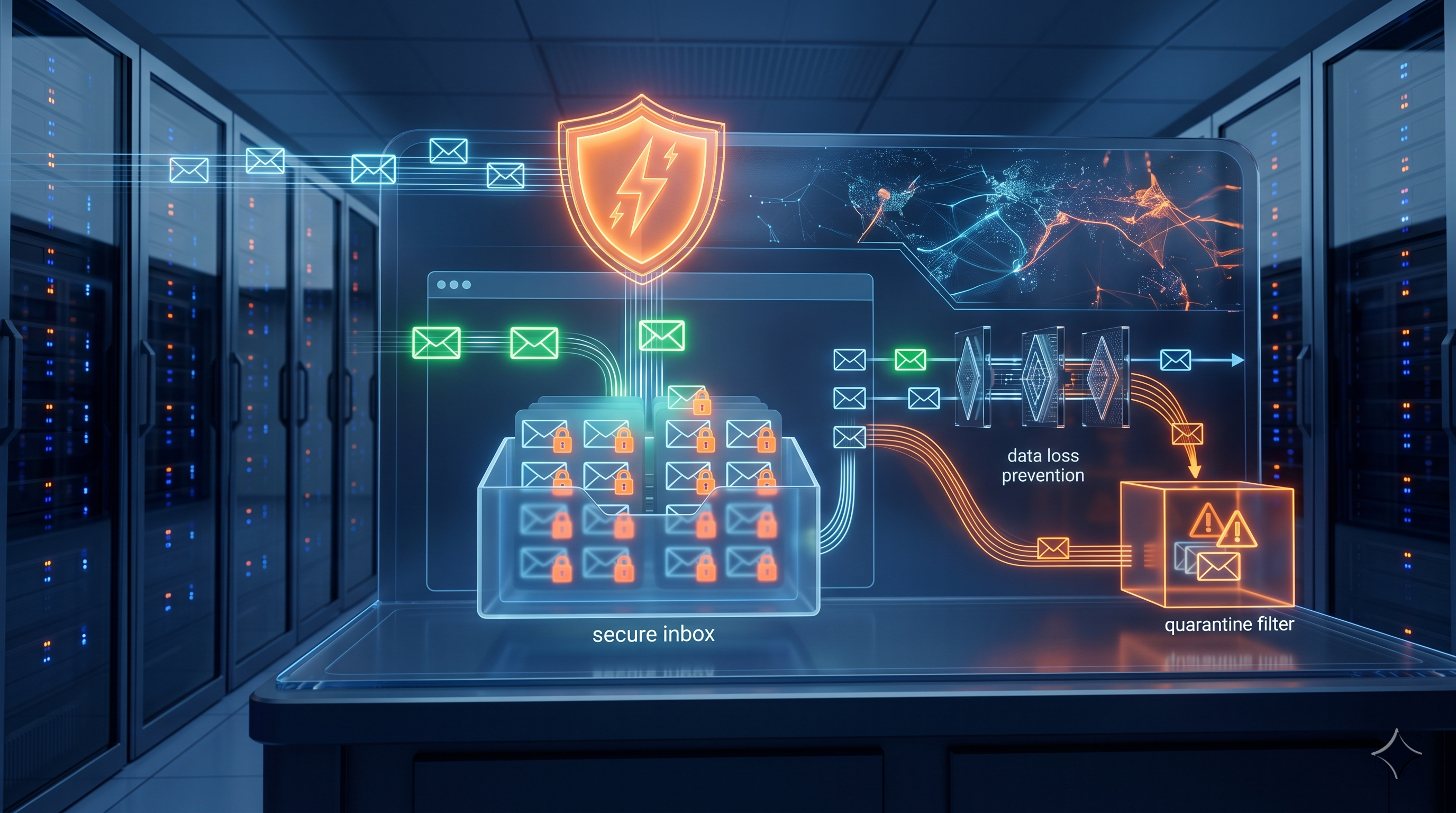 Email security and DLP services protecting UAE businesses