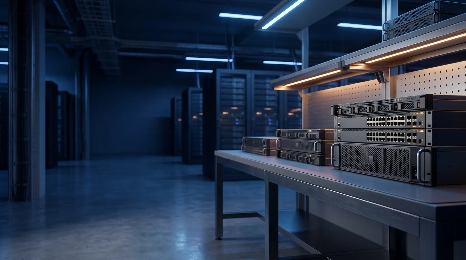 IT hardware procurement in the UAE, servers, storage and networking equipment sourced and delivered by IP Care